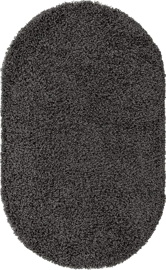 Unique Loom Solid Shag Collection Area Rug - Image 11