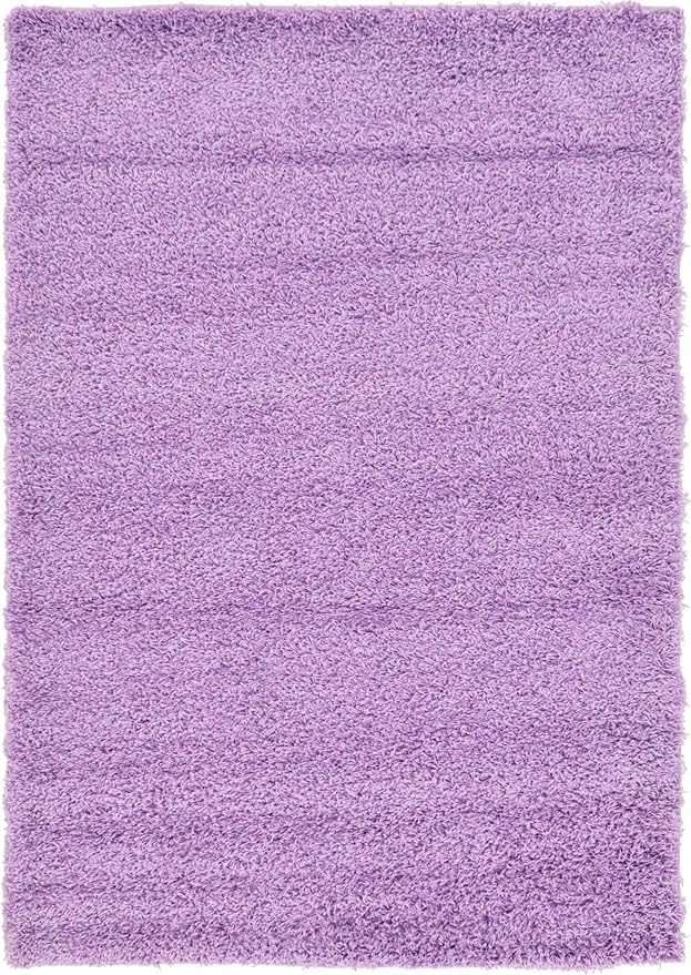 Unique Loom Solid Shag Collection Area Rug - Image 10