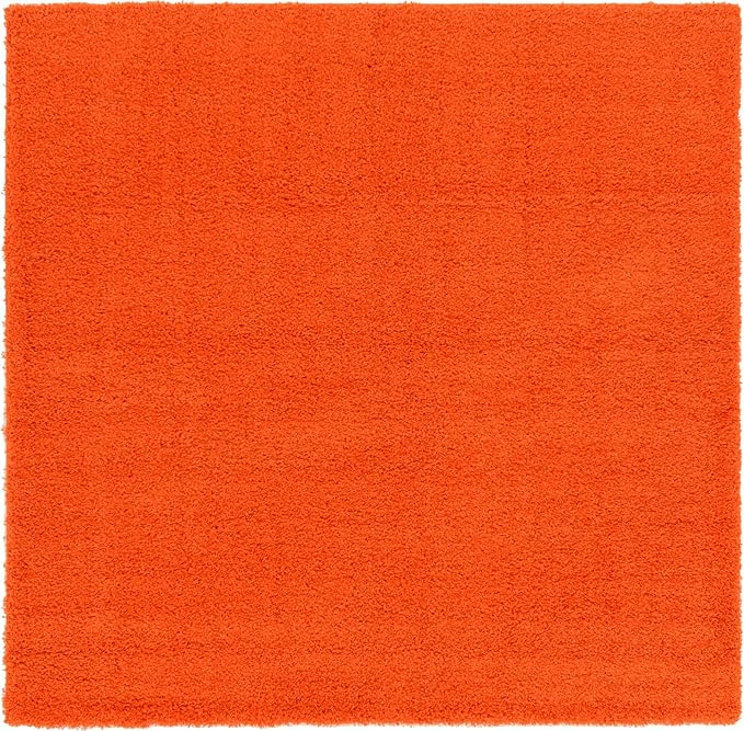 Unique Loom Solid Shag Collection Area Rug - Image 4