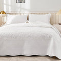 MarCielo 3-Piece 100% Cotton Oversized Bedspread Lightweight Quilt Coverlet by MarCielo