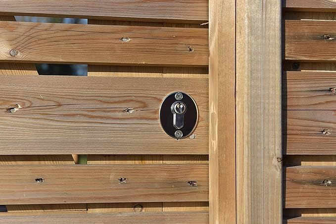 GateMate Long Throw Gate Lock, Euro Profile Keyed Both Sides Gate Lock - Image 4