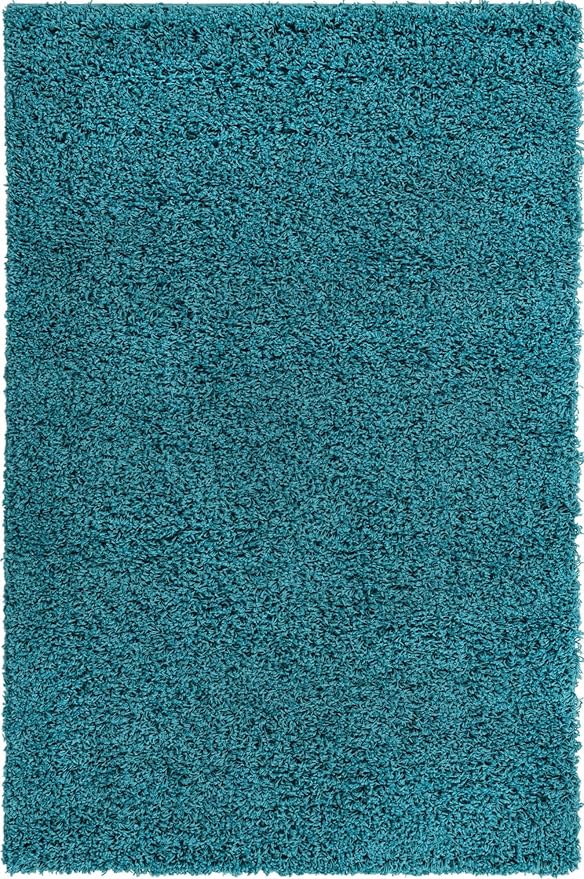 Unique Loom Solid Shag Collection Area Rug - Image 9