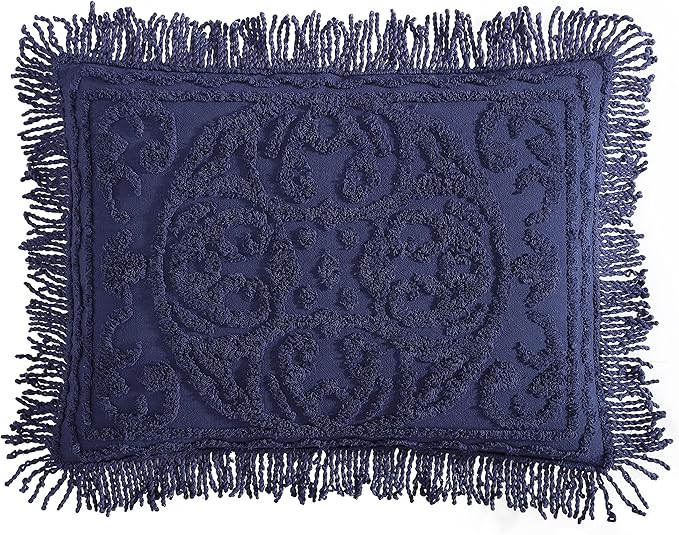 Beatrice Home Fashions Medallion Chenille Bedspread, King Sham by BeatriceHomeFashions