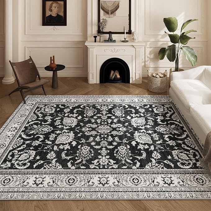 Machine Washable Area Rugs, Vintage Soft Rugs - Image 9
