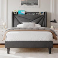 Twin Size Upholstered Bed Frame by Einhomn