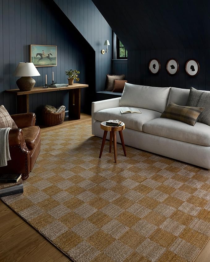Loloi Chris Loves Julia Calvin Collection CLV-01 Apricot/Ivory 2'-3" x 3'-10" by Loloi