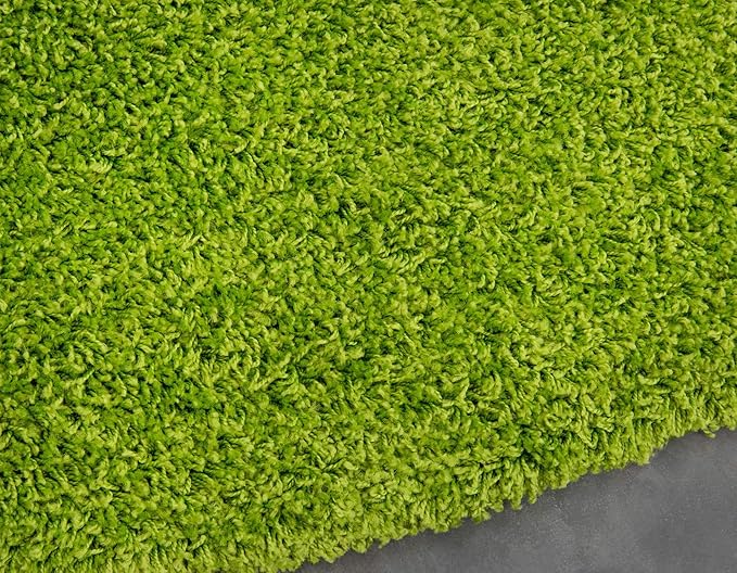 Unique Loom Solid Shag Collection Area Rug - Image 8