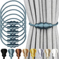 Nieffeiy Magnetic Curtain Tiebacks Outdoor Curtain Tie Backs Rope Decorative by CurtianTiebacks