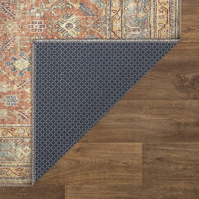 Bloom Rugs Washable Non-Slip 7 ft Runner - Image 7