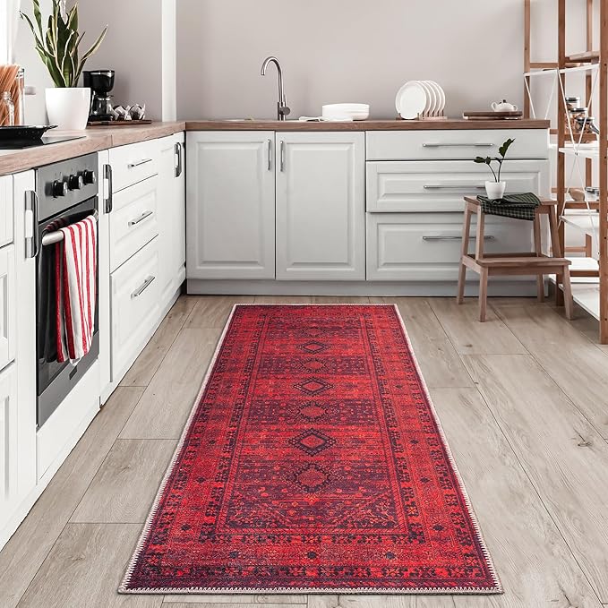 Bloom Rugs Washable Non-Slip 12 ft Runner - Image 5