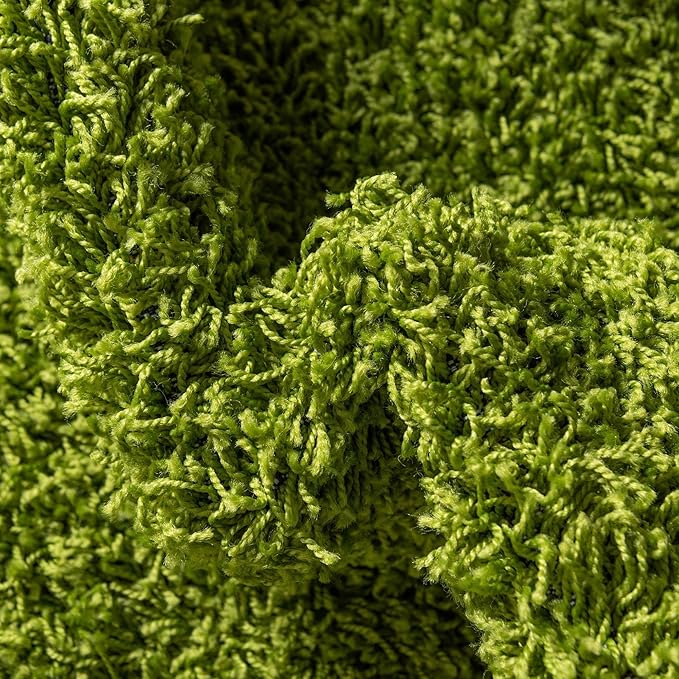 Unique Loom Solid Shag Collection Area Rug - Image 7