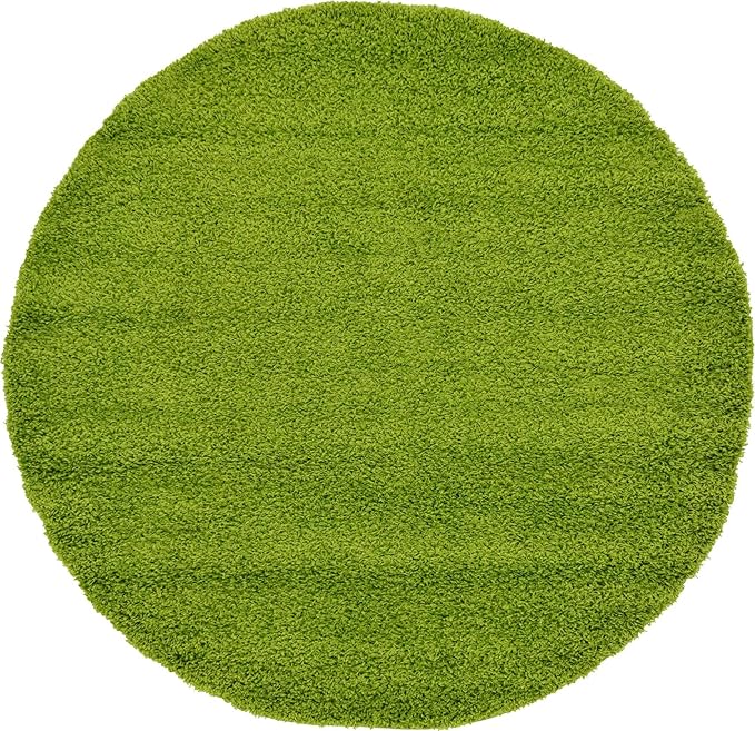 Unique Loom Solid Shag Collection Area Rug - Image 10