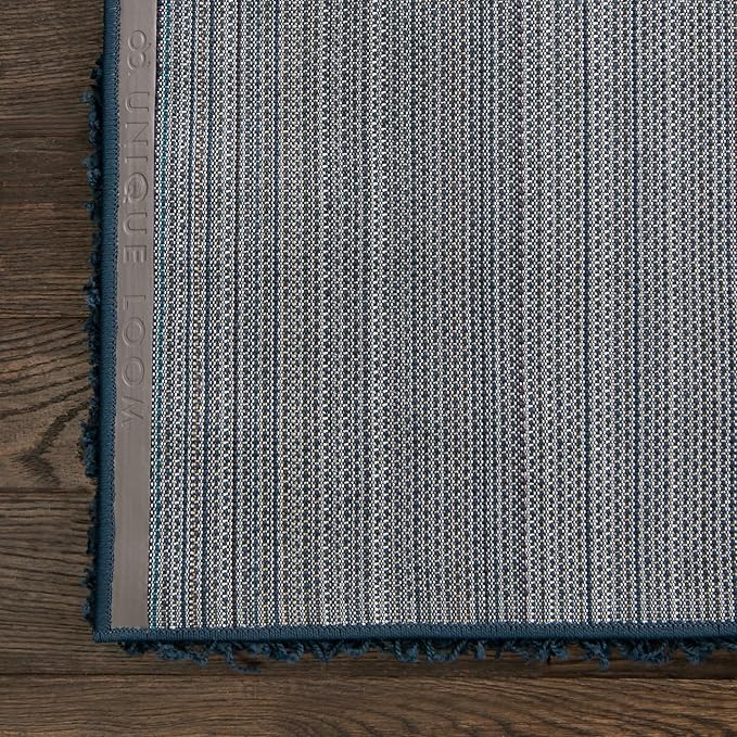 Unique Loom Solid Shag Collection Area Rug - Image 9