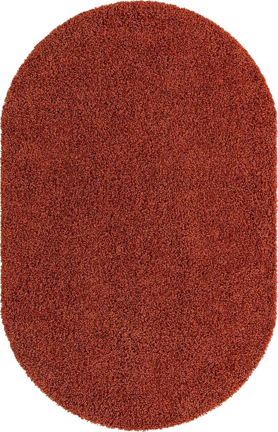 Unique Loom Solid Shag Collection Area Rug - Image 18