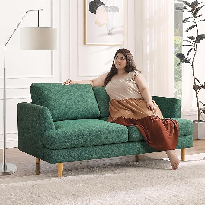 Loveseat Sofa 56", Small Couches - Image 7