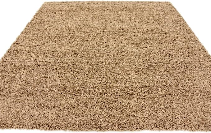 Unique Loom Solid Shag Collection Area Rug - Image 6