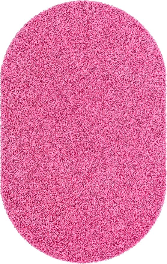 Unique Loom Solid Shag Collection Area Rug - Image 11