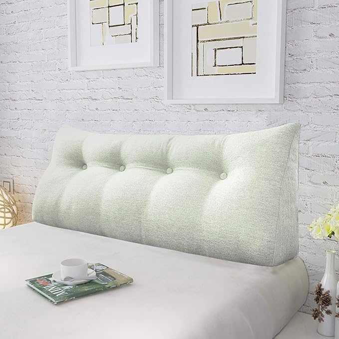 homecozy Wedge Headboard Pillow Dorm Room Reading Pillow Back Support - Image 4