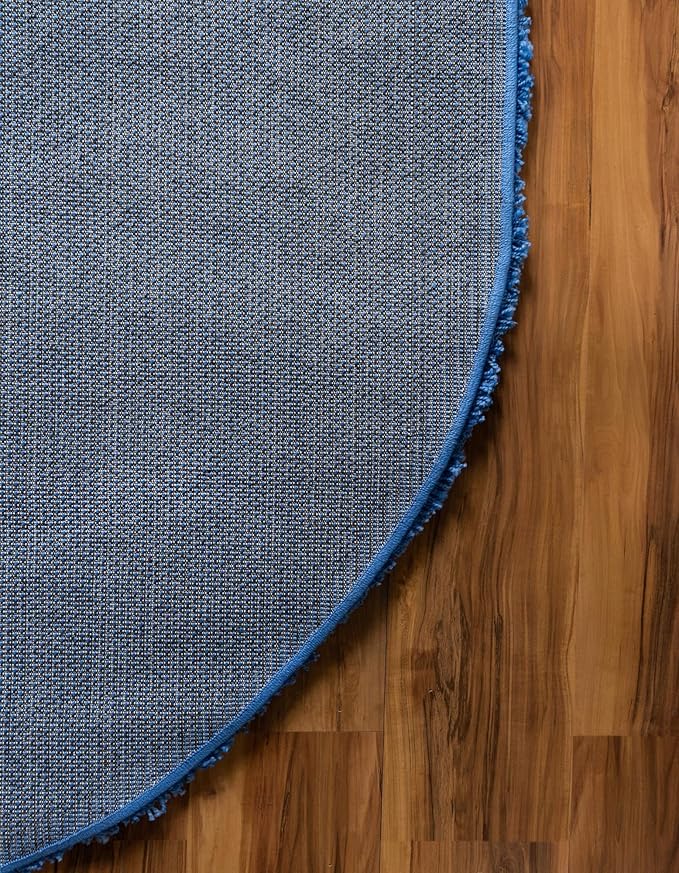 Unique Loom Solid Shag Collection Area Rug - Image 10