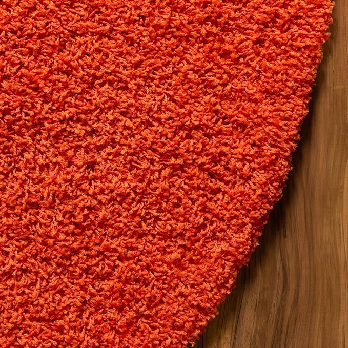 Unique Loom Solid Shag Collection Area Rug - Image 12