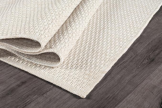 Easy Jute Runner Rug 2x7 Indoor Outdoor Natural Rugs Solid Fiber Rug Woven Area - Image 7