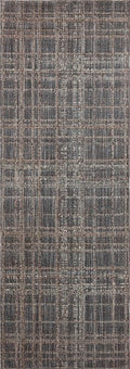 Loloi Angela Rose Ember Collection EMB-01 Midnight/Dove 2'-7" x 10'-0" Runner by Loloi