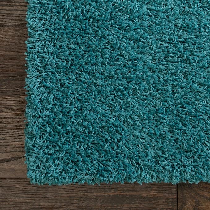 Unique Loom Solid Shag Collection Area Rug - Image 5