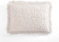 Beatrice Home Fashions Medallion Chenille Bedspread, Standard Sham by BeatriceHomeFashions