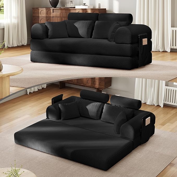 Upgrade High Backrest Design Sofa Bed by QQR
