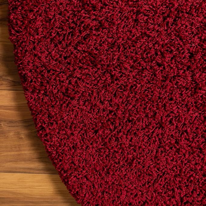 Unique Loom Solid Shag Collection Area Rug - Image 8