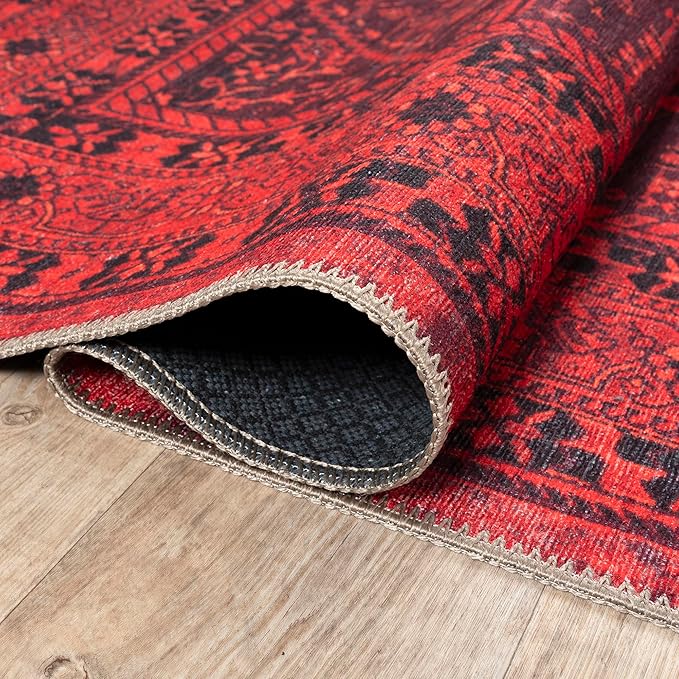 Bloom Rugs Washable Non-Slip 4' x 6' Rug - Image 6