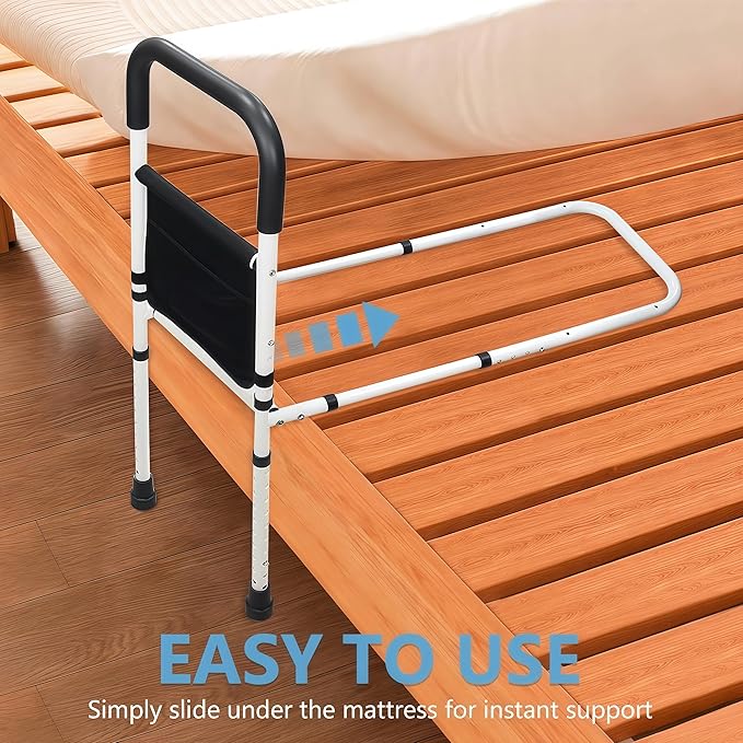 Bed Rails for Elderly Adults Safety, Adjustable Bed Assist Rails for Seniors - Image 6
