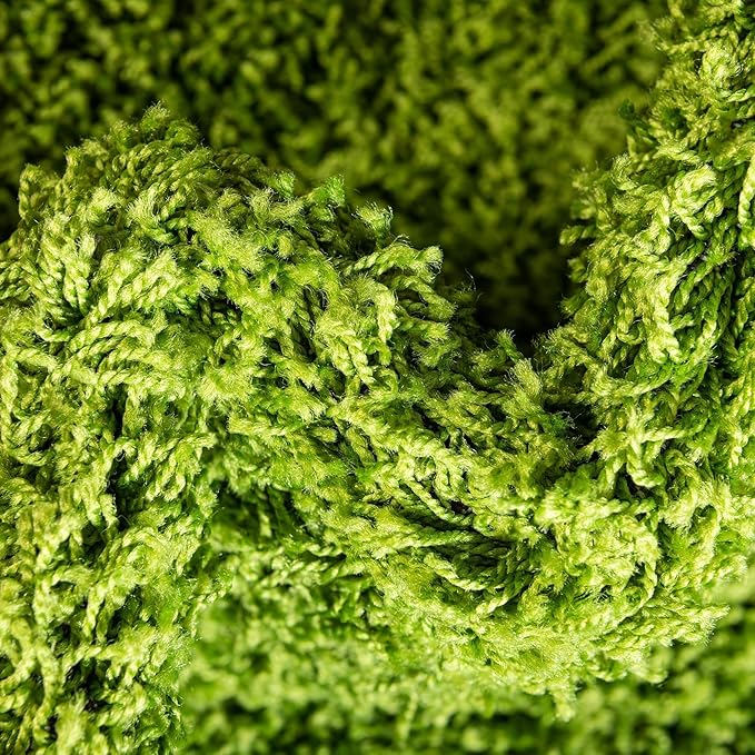 Unique Loom Solid Shag Collection Area Rug - Image 9