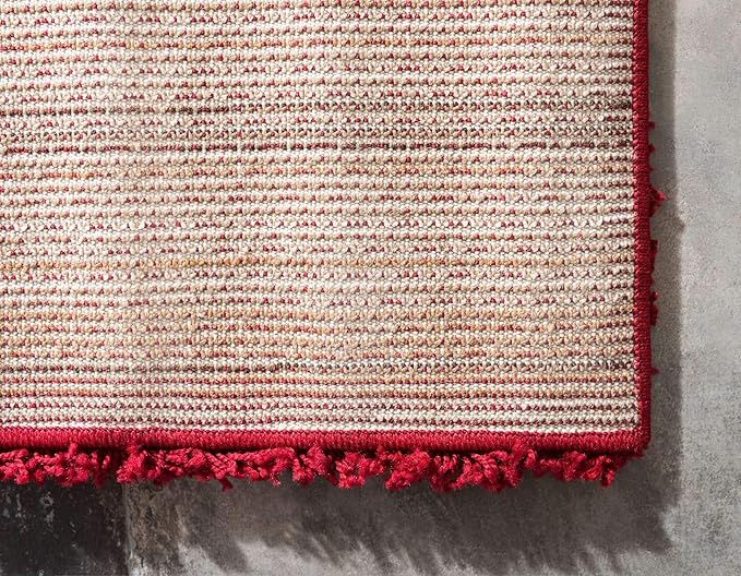 Unique Loom Solid Shag Collection Area Rug - Image 9