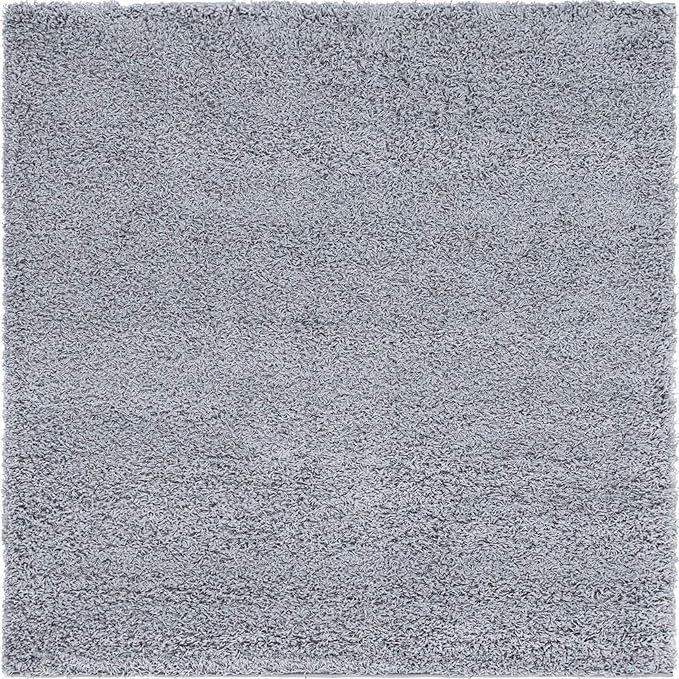 Unique Loom Solid Shag Collection Area Rug - Image 11