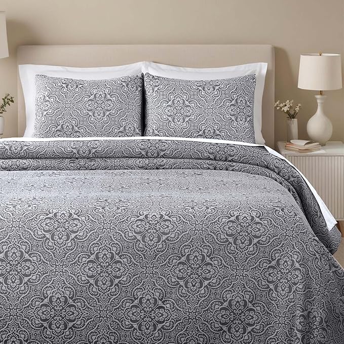 Superior 3 Piece Bedspread Set, Home Bed Decor, Decorative Bed Spread, 2 Pillow by SUPERIOR