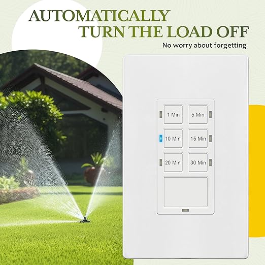 TG 30-Min Countdown Timer Switch, Neutral Required in Wall Timer - Image 4