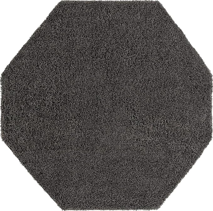 Unique Loom Solid Shag Collection Area Rug - Image 11