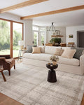 Loloi Angela Rose Ember Collection EMB-04 Ivory/Multi 5'-3" x 7'-6" Area Rug by Loloi