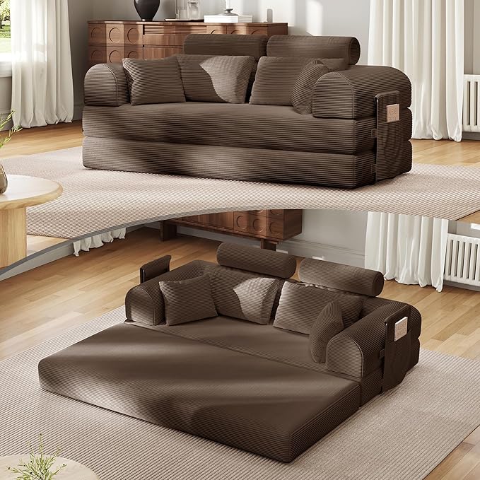 Upgrade High Backrest Design Sofa Bed by QQR