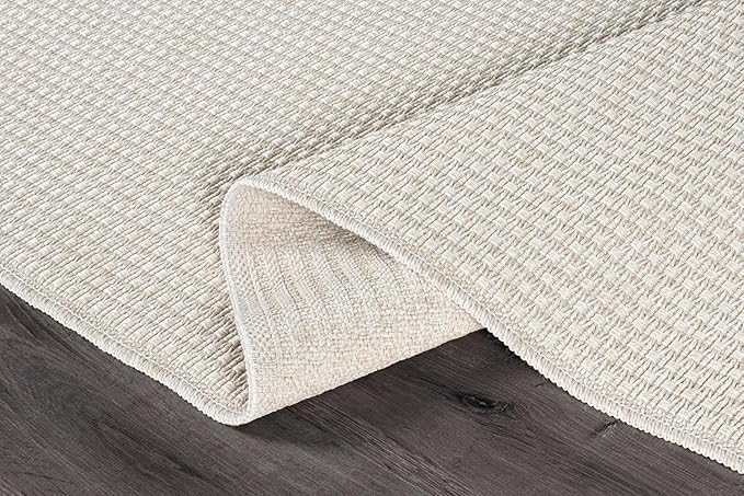 Easy Jute Door Mat 2x3 Indoor Outdoor Natural Rugs Solid Fiber Rug Woven Area - Image 7