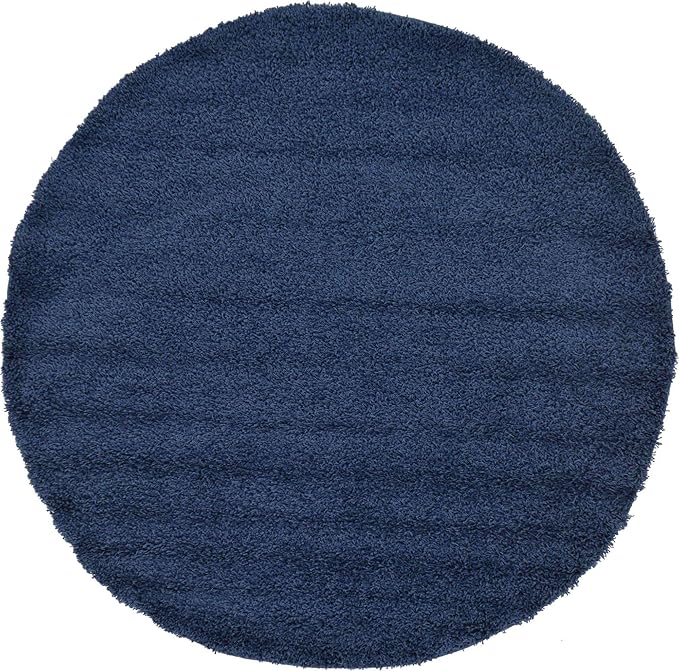 Unique Loom Solid Shag Collection Area Rug - Image 10