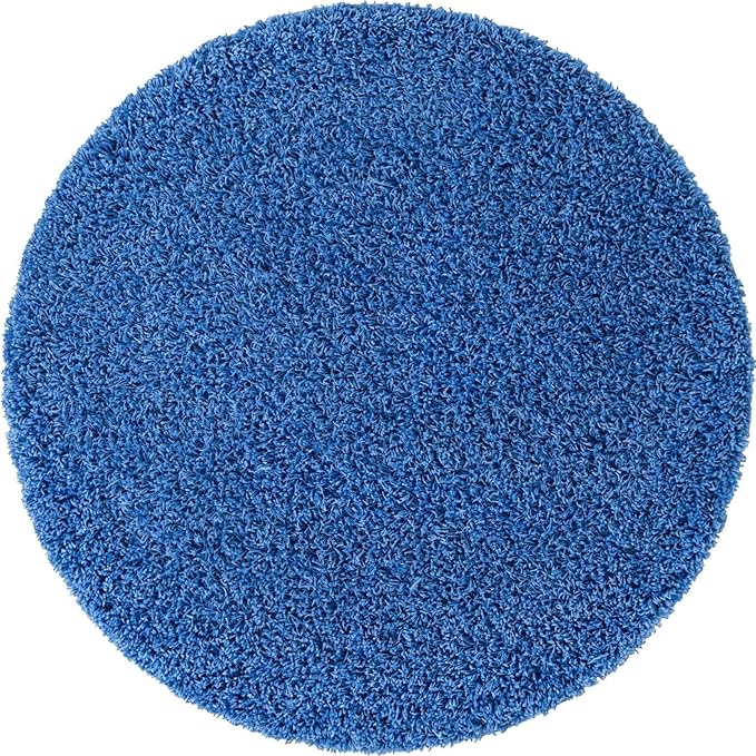 Unique Loom Solid Shag Collection Area Rug - Image 11
