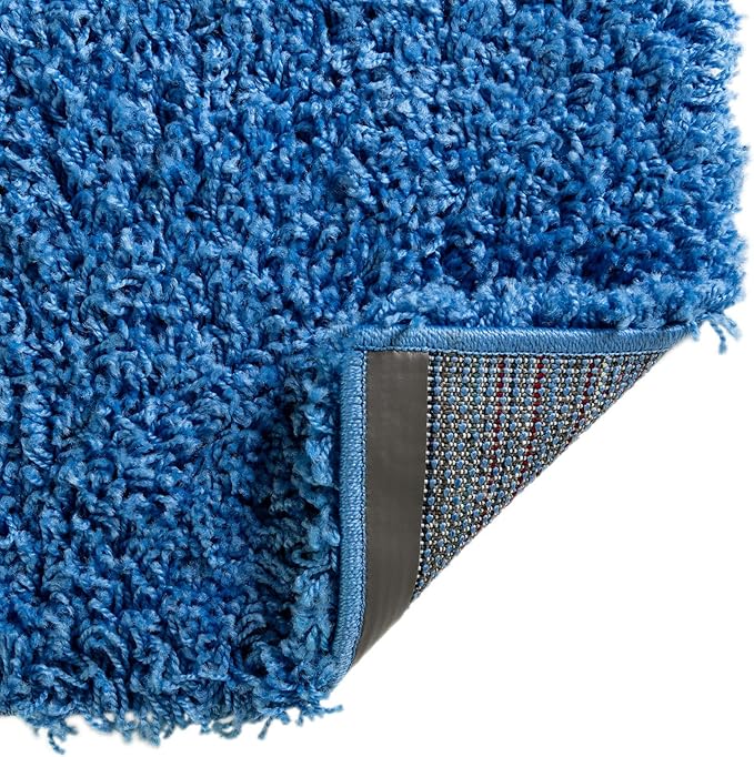 Unique Loom Solid Shag Collection Area Rug - Image 11