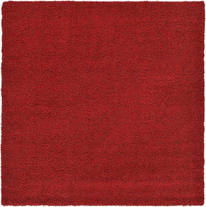 Unique Loom Solid Shag Collection Area Rug - Image 3