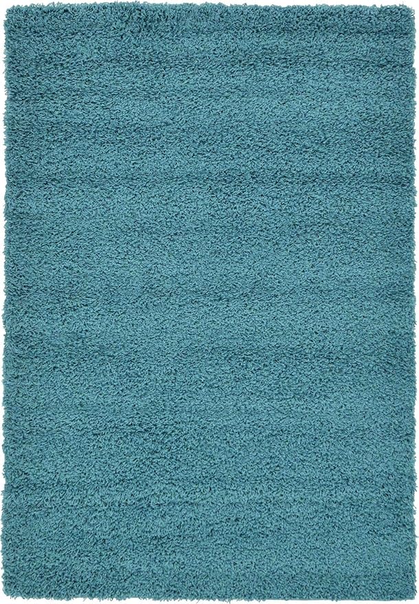 Unique Loom Solid Shag Collection Area Rug - Image 11