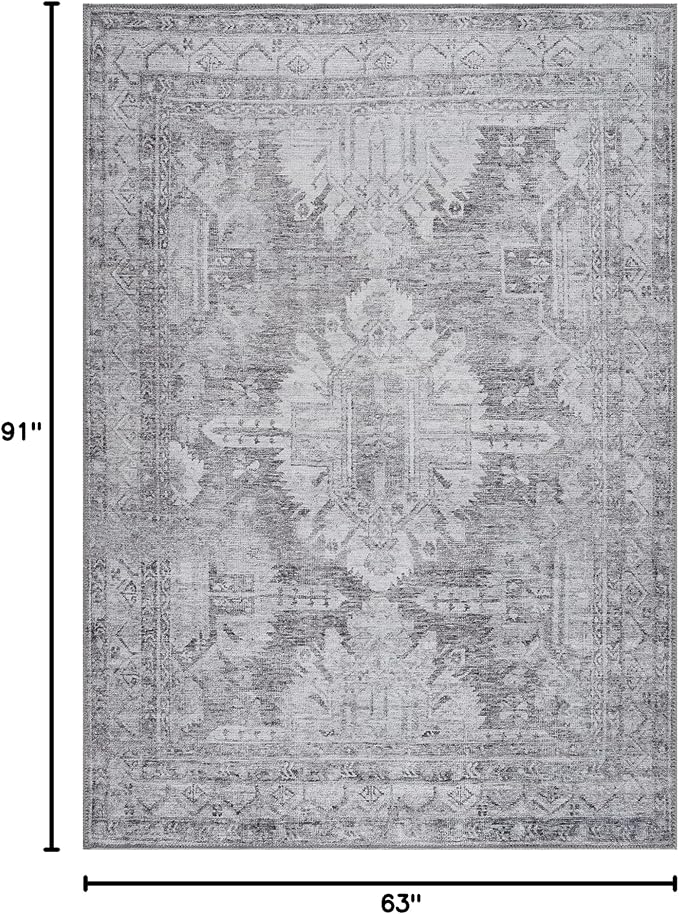 Bloom Rugs Washable 5' x 7' Rug - Image 2
