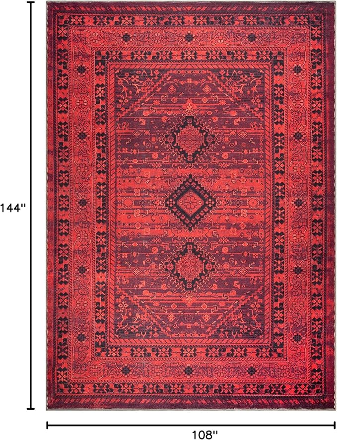 Bloom Rugs Washable Non-Slip 9' x 12' Rug - Image 2