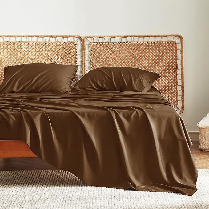 Bedsure California King Sheet Sets, Cooling Sheets - Image 6