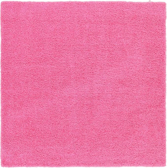 Unique Loom Solid Shag Collection Area Rug - Image 4